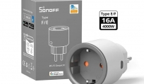 Смарт контакт Sonoff S60 TPF WiFi – EU преходен контакт 16A/4000W